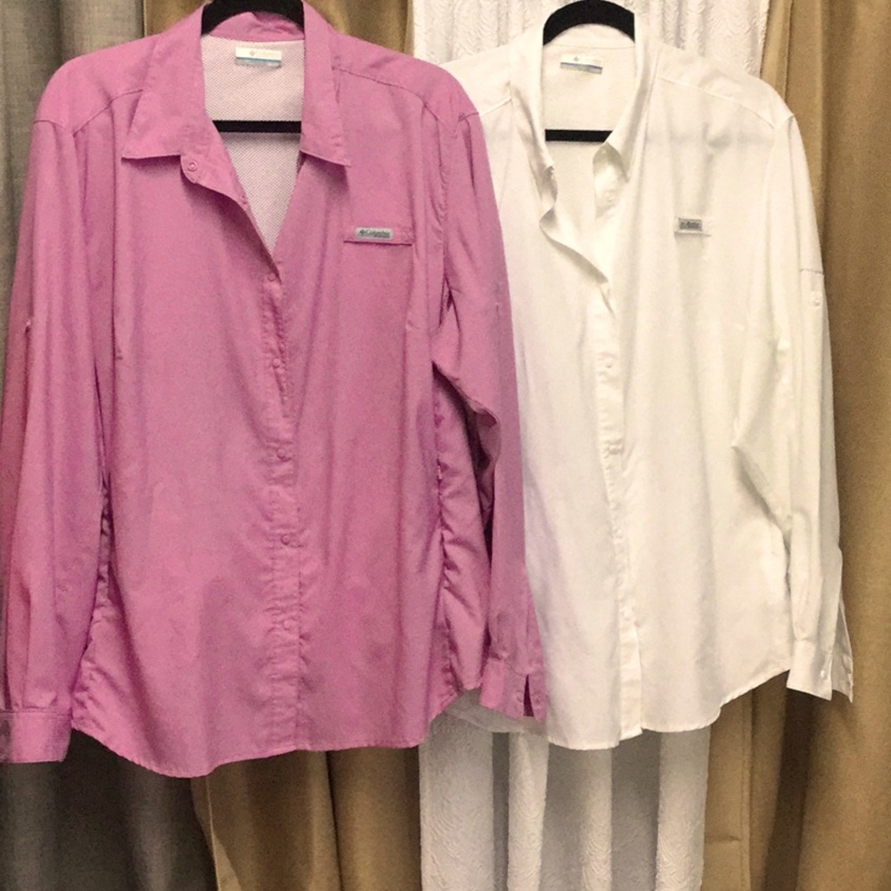 Columbia Omni shade women’s long sleeve fishing travel hiking camping mother day